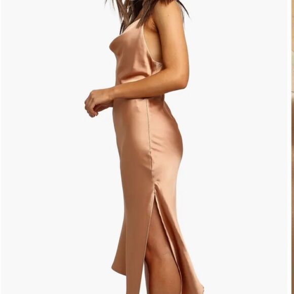 NWT Petal + Pup Cyprus Satin Slipdress - Picture 2 of 6